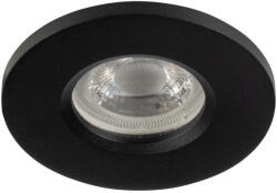 Kanlux 39541 TALU IP44 DSO-B beltéri beépíthető SPOT keret, fekete színben, GU5.3 / GU10 fényforráshoz, foglalat nélkül, max 10 W teljesítményű fényforráshoz, IP44/20 védettséggel ( Kanlux 39541 ) (39541)