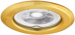 Kanlux 37154 ARGUS II CT-2114-G beltéri beépíthető SPOT keret, arany színben, GU5.3 / GU10 fényforráshoz, foglalat nélkül, max 10 W teljesítményű fényforráshoz, IP20 védettséggel ( Kanlux 37154 ) (37154)