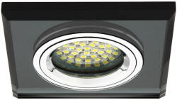 Kanlux 18510 MORTA CT-DSL50-B beltéri beépíthető SPOT keret, fekete színben, GU5.3 foglalattal, max 10 W teljesítményű fényforráshoz, IP20 védettséggel, 12 V AC / 12 V DC ( Kanlux 18510 ) (18510)