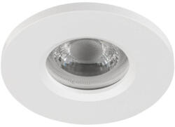 Kanlux 39540 TALU IP44 DSO-W beltéri beépíthető SPOT keret, fehér színben, GU5.3 / GU10 fényforráshoz, foglalat nélkül, max 10 W teljesítményű fényforráshoz, IP44/20 védettséggel ( Kanlux 39540 ) (39540)