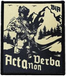 Brothers in Arms Patch Brothers in Arms Acta Non Verba Patch - Black
