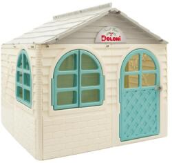 Doloni Căsuță pentru copii alb-albastră 137x130x120cm (02550/5ROZ) Casuta pentru copii