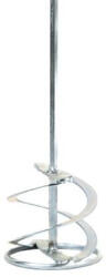 Kubala Paletă de amestecare, Kubala 1210, argintiu, diametru: 100 mm, conexiune HEX, suprafață din oțel, 430 mm