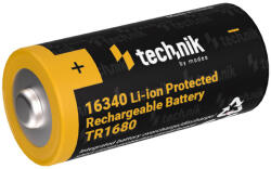 Technik Akkumulátor Li-ion 16340 / RCR123 - 3, 7 V - 800 mAh - Technik (TR1680)
