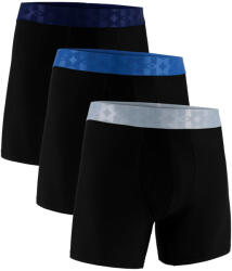 Under Armour Perf Tech Mesh - Embossed Wb 6in 3pk Black Férfiboxeralsó S