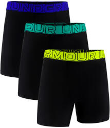 Under Armour Perf Tech Solid 6in 3pk Green Citrine Férfiboxeralsó 3XL