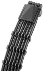 CableMod C-Series PRO ModMesh 12VHPWR kábelkészlet Corsair RM, RMi, RMx Black Label tápegységekhez, carbon (CM-PCSR-16P3KIT-NKC-R)
