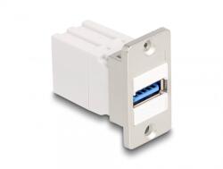 Delock Modul montare panou USB-A 5 Gbps la USB-A M-M Alb, Delock 67165 (67165)