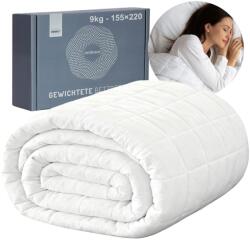 Degrees of Comfort CURA Pearl Classic súlyozott takaró 12 kg nehézpokróc alváshoz stresszoldó