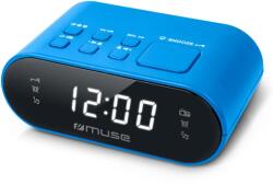 Muse M-10 BL LED-es FM rádiós ébresztőóra - kék