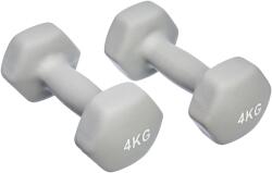 Amazon Basics neoprén kézisúlyzó készlet - szürke - 2 x 4 kg