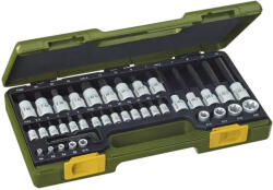 PROXXON Torx/Imbusz dugókulcs készlet 1/4", 1/2", 42db-os (23290PROXXON) (23290PROXXON)