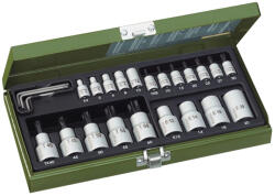 PROXXON Torx dugókulcs készlet 1/4", 1/2" 24db-os (23102PROXXON) (23102PROXXON)