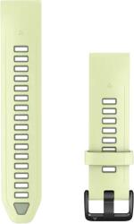 Garmin QuickFit 20mm óraszíj - citromsárga/fűzzöld, szilikon