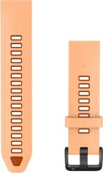 Garmin QuickFit 20mm óraszíj - kagylórózsaszín/ ősznarancs, szilikon