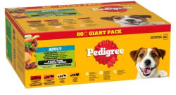 PEDIGREE alutasakos eledel felnőtt kutyák számára, szószos válogatás 80*100g - kutyazoo