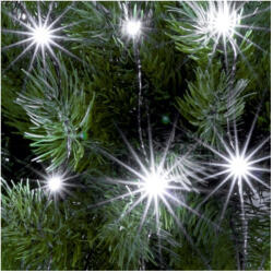 Somogyi Elektronic SOMOGYI Home ML 30/WH micro LED-es fényfüzér, 2, 9 m / 30 db hidegfehér micro LED, állófényű, kapcsolható és időzíthető, átlátszó vezeték, elemes, beltéri kivitel (ML 30/WH)