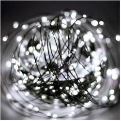 Somogyi Elektronic SOMOGYI HOME ML1500WH micro LED-es fényfüzér, 150 m, 1500db hidegfehér micro LED, 8 program, időzítés, hálózati adapter, távirányító, kül- és beltéri kivitel (ML1500WH)
