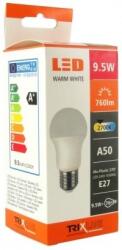 Trixline 9, 5W E27 760lm A50 LED izzó (Trixline-9-5W-E27-A50-2700K)