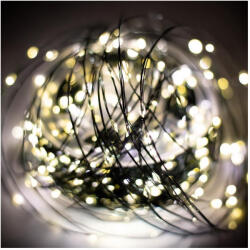 Somogyi Elektronic SOMOGYI HOME ML1500WW micro LED-es fényfüzér, 150 m, 1500db melegfehér micro LED, 8 program, időzítés, hálózati adapter, távirányító, kül- és beltéri kivitel (ML1500WW)