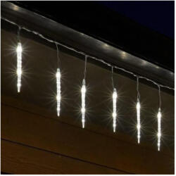 Somogyi Elektronic SOMOGYI HOME KJL288 jégcsap fényfüzér, 3, 5m hosszú, 288db hidegfehér SMD LED, 8db jégcsap/36db LED, hálózati adapter, kül- és beltéri kivitel (KJL288)