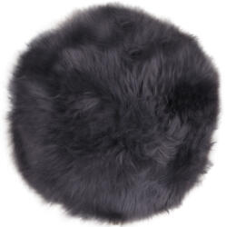 Nordic Living Szürke Lenny báránybőr ülőpárna 35 cm (3981013)