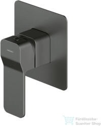 Omnires SLIDE falsík alatti kád/zuhany csaptelep, szálcsiszolt grafit SL7745GR (SL7745GR)