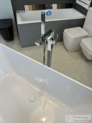 AREZZO design BEMUTATÓTERMI AREZZO design szabadon álló kádtöltő csaptelep, króm AR-17003 (esztétikai sérült) (AR-17003-BEMUTATO)