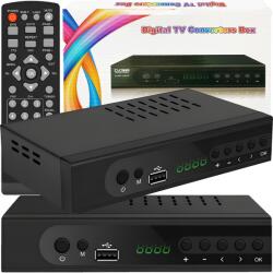 Retoo DVB-T2 dekóder hdmi csatlakozóval, USB porttal és wifi funkcióval (E255-1)