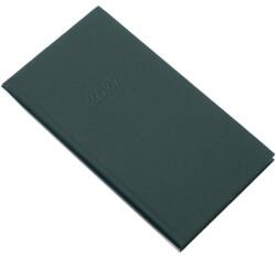 Realsystem Zsebnaptár 2027 heti álló 9x16, 5cm REAL Standard 5811-08 zöld