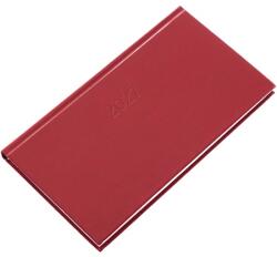 Realsystem Zsebnaptár 2027 fekvő REAL Standard 5711-09, bordó