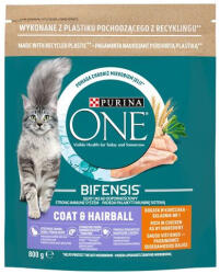 Purina One Hairball Csirkés Száraz macskaeledel 750g (730)