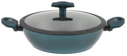 Perfect Home Tapadásmentes Alumínium indukciós Szeletsütő Üvegfedővel 28cm Sea Line