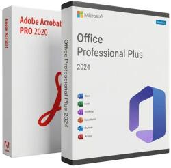 Microsoft Pachet Office 2024 Pro Plus cu Adobe Acrobat 2020 Pro