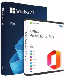 Microsoft Licență Windows 11 Pro și Office 2021 Pro Plus
