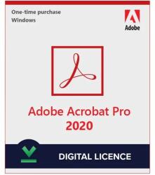 Adobe Acrobat Pro 2020 (1 PC) - Licență Electronică Permanentă