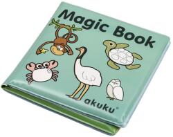 AKUKU Magic vízzel színezhető készségfejlesztő pancsolókönyv - Állatos
