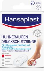 Hansaplast Tyúkszem elleni nyomásvédő gyűrűk rögzítő tapasszal - 20 db