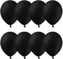 Fekete lufi, 30cm (8db)