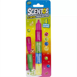 WeVeel, LLC Scentos Illatos szövegkiemelő 4 színű (20921)