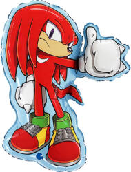  Sonic a sündisznó Knuckles fólia lufi 66 cm (GBBL266) - kreativjatek