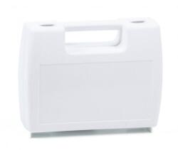 STEPAR Valiză din plastic 25 × 20 × 8 cm, albă