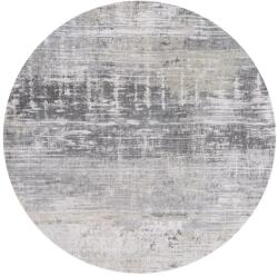 Louis De Poortere mosható műszálas körszőnyeg Streaks Coney Grey 8716 - Ø 240 cm