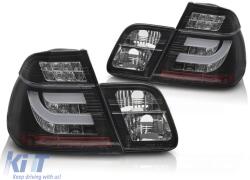  LED TAIL LIGHTS BLACK fits BMW E46 98-01 SEDAN (TTTLB6046033)