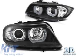 KITT Lightning XENON fényszórók Angel Eyes BMW 3-as F30 F31 Sedan Touring (10.2011-05.2015) króm (HLBMF30M3CD1S)