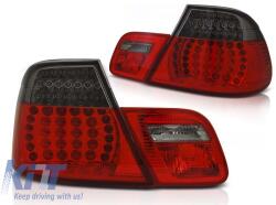 KITT Lightning LED hátsó lámpa BMW 3-as E46 Limousine 4D (1998-2001) piros/sötétített (RB21LRB)