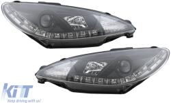  Tuning LED hátsó lámpa szett Peugeot 206 10.1998-tól, füstös, bal és jobb (ABPETX6010282)