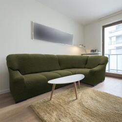 Nueva Textura Huse care se întind foarte bine NIAGARA verzi colţar (l. 340 - 540 cm)