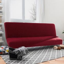 Nueva Textura Huse care se întind foarte bine NIAGARA bordo 2fotoliu cu manere de lemn (l. 130 - 160 cm)