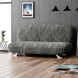 Gaico Huse bielastice UNIVERSO NOU dungi alb-negru 2fotoliu cu manere de lemn (l. 80 -140 cm)